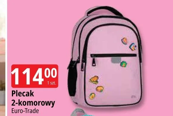 Plecak 2-komorowy Euro-Trade promocja w Leclerc
