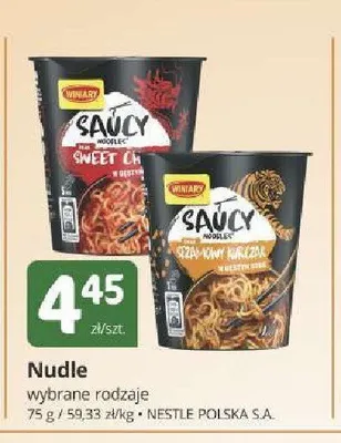 Nudle Winiary Saucy Noodles Sezamowy Kurczak promocja w Marketvita