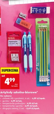 Gumka do ścierania Herlitz promocja w Biedronka