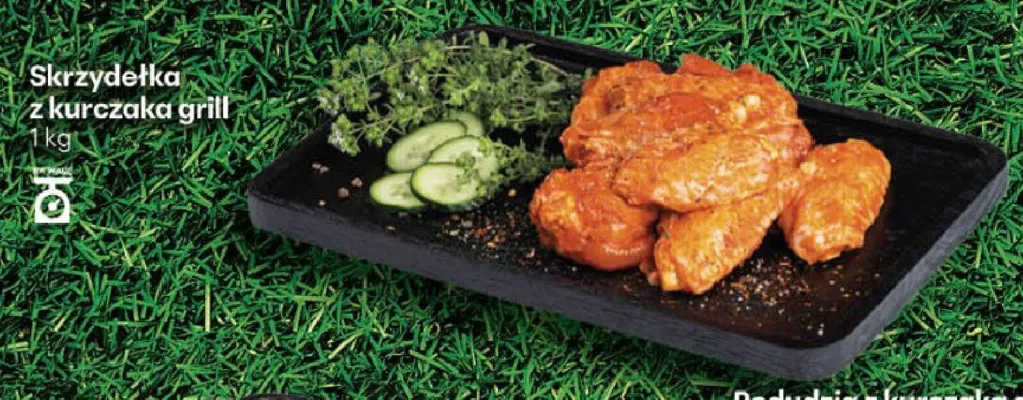 Skrzydełka z kurczaka grill promocja w Delikatesy Centrum