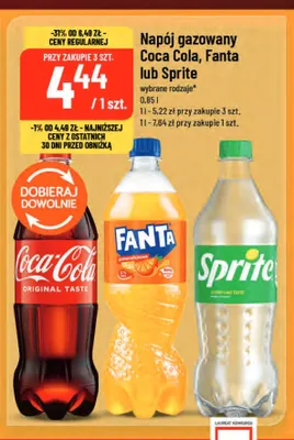 Napój gazowany Sprite promocja w POLOmarket