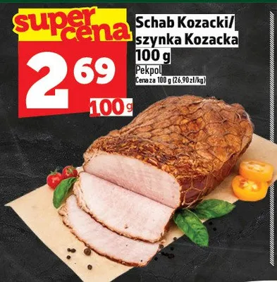 Schab Kozacki/szynka Kozacka promocja w TOPAZ