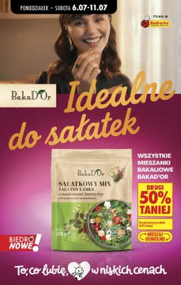 Mieszanki bakaliowe BakaD'Or promocja w Biedronka