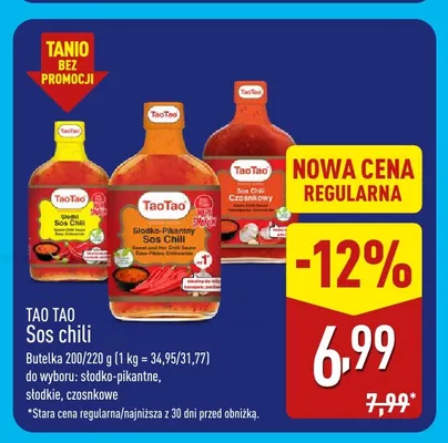 Sos chili słodki Tao promocja w Aldi