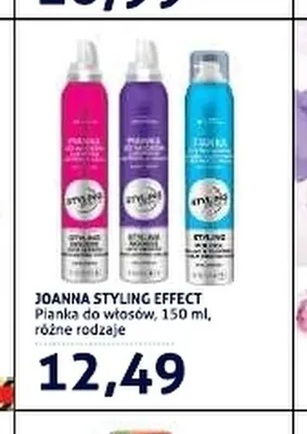 Pianka do włosów Joanna Styling Effect promocja w Blue Stop