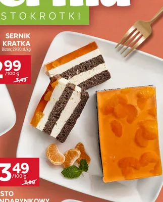 Ciasto Mandarynkowy Sad Cukiernia Staropolska promocja w Stokrotka