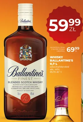 Whisky Ballantine's Finest promocja w Duży Ben