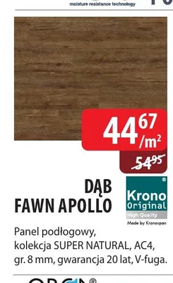 Panel podłogowy Dąb Fawn Apollo promocja w Dobre Dla Domu