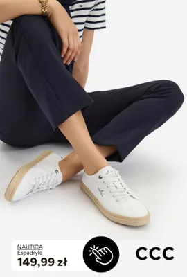 Espadryle Nautica promocja w CCC