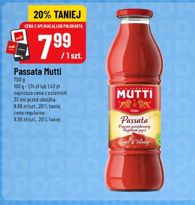 Passata Mutti promocja w POLOmarket