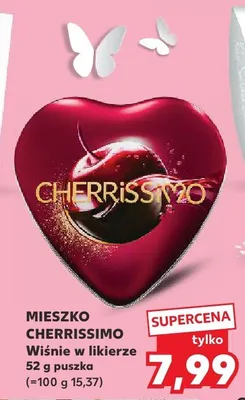 Cherrissimo wiśnie w likierze promocja w Kaufland