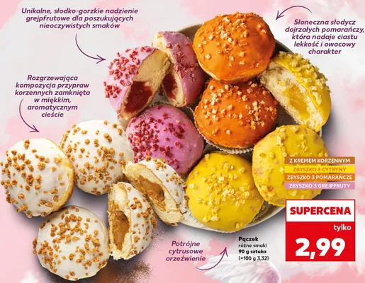 Pączek różne smaki  promocja w Kaufland