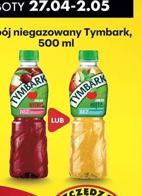 Napój niegazowany jabłko wiśnia promocja w Biedronka