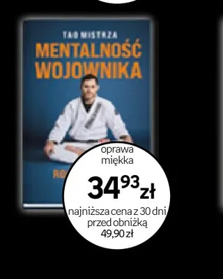 Książka Tao mistrza Mentalność wojownika oprawa miękka promocja w Empik