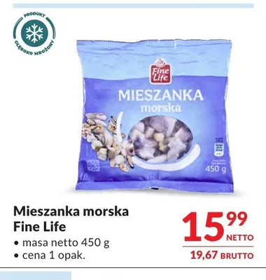 Mieszanka morska Fine Life promocja w Makro