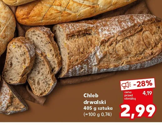 Chleb drwalski Kaufland promocja w Kaufland
