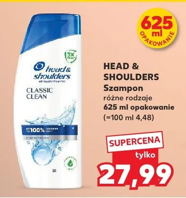 Szampon różne rodzaje promocja w Kaufland
