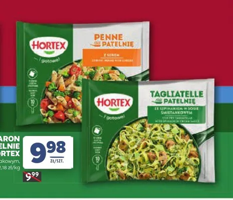 Makaron na patelnię z sosem serowym Hortex promocja w Stokrotka
