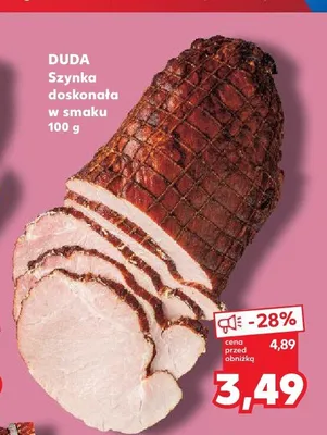 Szynka doskonała w smaku Duda promocja w Kaufland