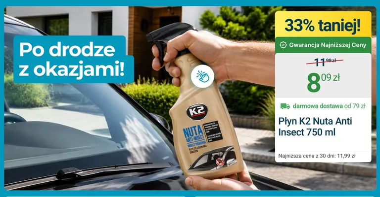 Płyn do usuwania owadów K2 Nuta Anti Insect promocja w ERLI