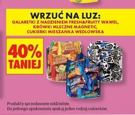 Krówki mleczne Magnetic promocja w Biedronka