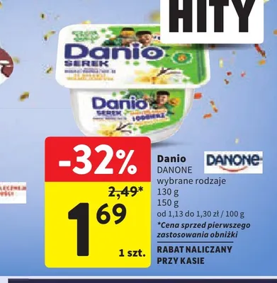 Serek Danio Danone promocja w Intermarche