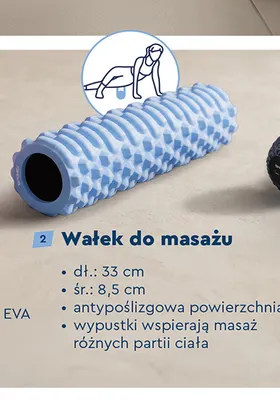 Wałek do masażu Spokey promocja w Biedronka