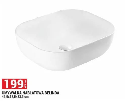 Umywalka nablatowa Belinda promocja w Merkury Market