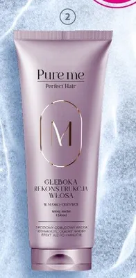 Maska-odżywka PURE ME Perfect Hair głęboko rekonstruująca maska-odżywka do włosów promocja w Hebe