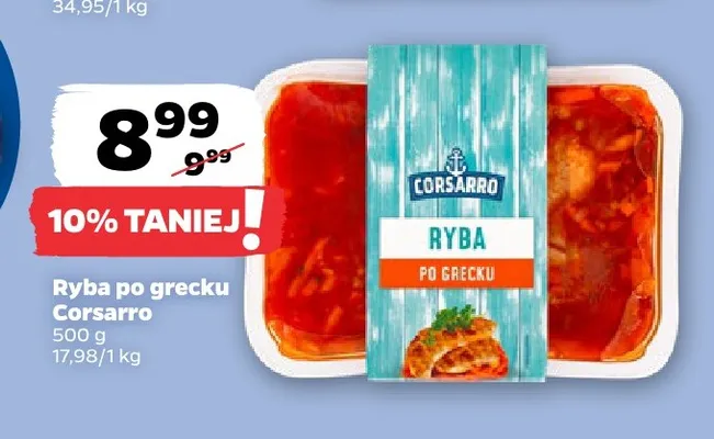 Ryba po grecku Corsarro promocja w Netto