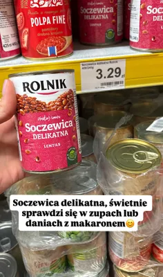 Soczewica delikatna promocja w Dino