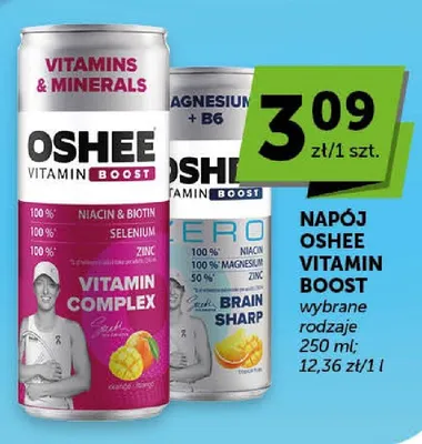 Napój Oshee Vitamin Boost Magnesium + B6 promocja w Groszek