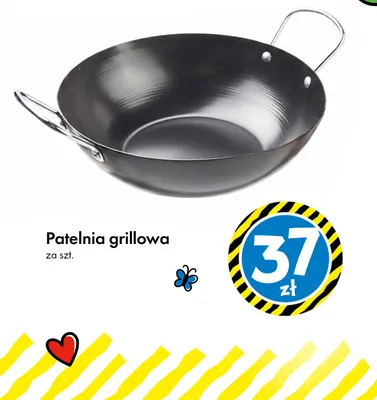 Patelnia grillowa promocja w Tedi