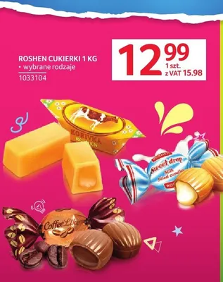 Cukierki Sweet Drop Roshen promocja w Selgros