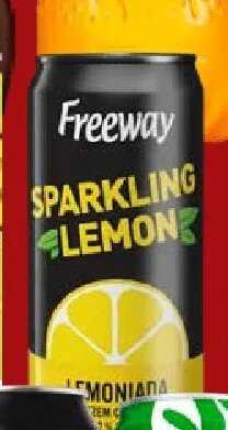 Lemoniada Freeway Sparkling Lemon promocja w Lidl