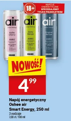 Napój energetyczny Smart Energy promocja w Twój Market
