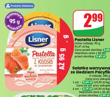 Pastella Lisner promocja w Dino