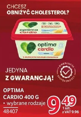 Optima cardio 400g wybrane rodzaje promocja w Selgros