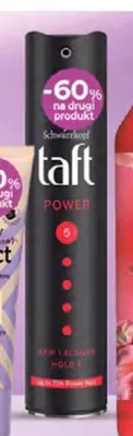 Lakier do włosów Taft Power 5 promocja w Drogerie Jawa