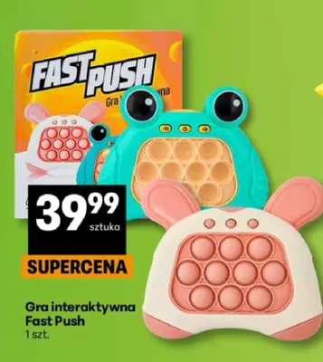Gra interaktywna Fast Push promocja w Delikatesy Centrum