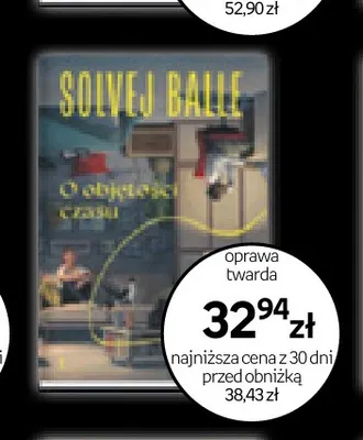 Książka O objętości czasu Solvej Balle promocja w Empik