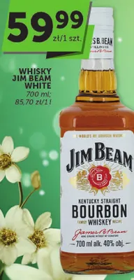 Whisky Jim Beam White promocja w Groszek