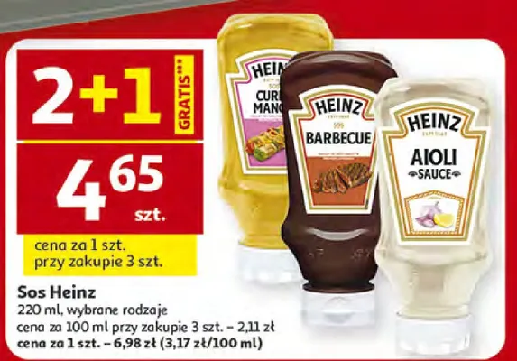 Sos wybrane rodzaje promocja w Auchan