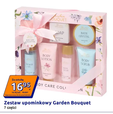 Zestaw upominkowy Garden Bouquet 7 części promocja w Action