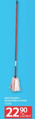 Mop paskowy microfibre & power Vileda promocja w Selgros