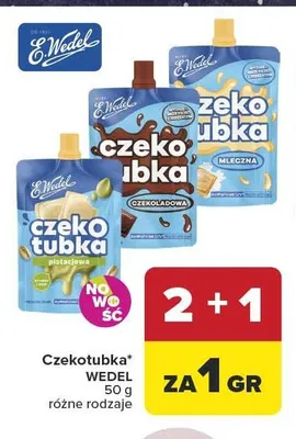 Czekotubka pistacjowa E.Wedel promocja w Carrefour