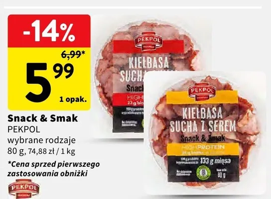 Snack & Smak promocja w Intermarche