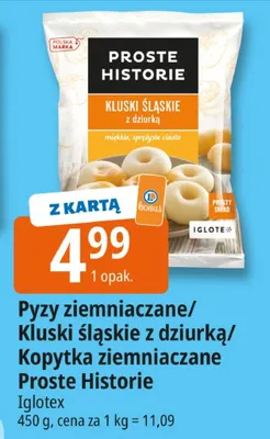 Pyzy ziemniaczane Proste Historie promocja w Leclerc