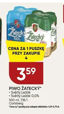 Piwo Žatecký Světlý Ležák promocja w Chata Polska