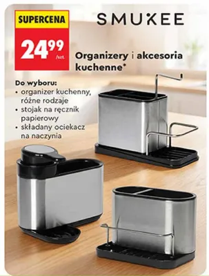 Organizery i akcesoria kuchenne promocja w Biedronka